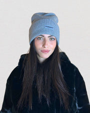 BOSNIA BEANIE HALF ENGLISH RIB