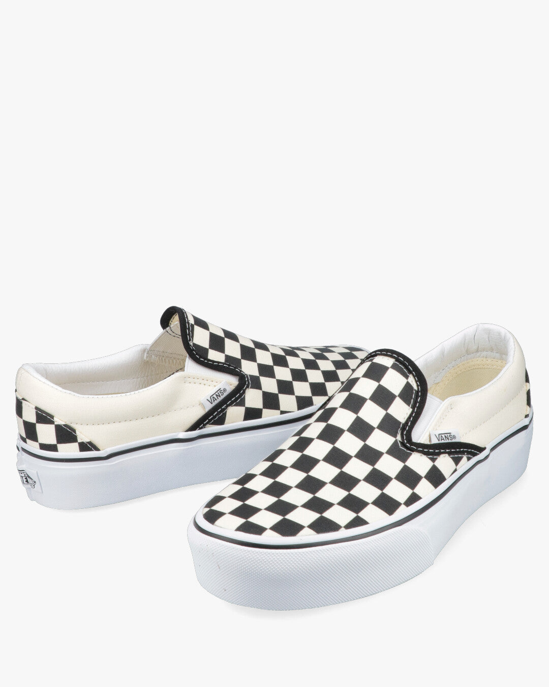 Classic Slip-on Platform Chckerboard Donna Slip-on