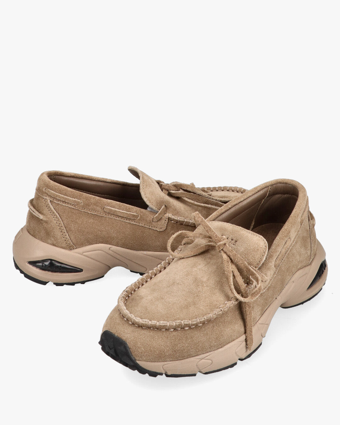 MOKA SUEDE TAUPE Mocassini