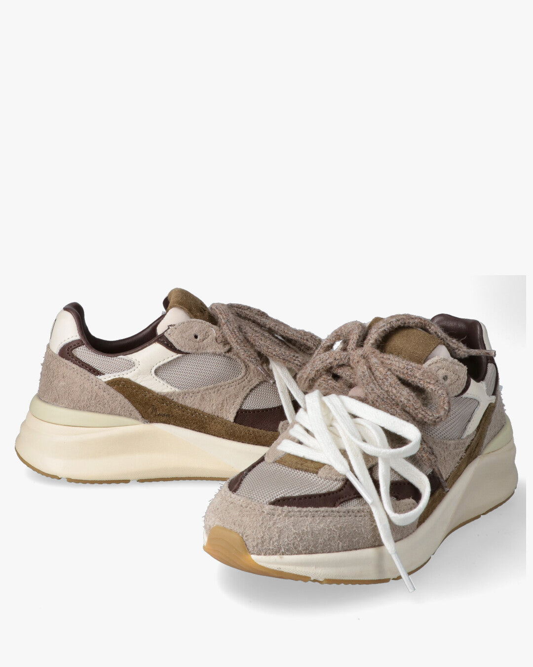 MUSA MONO TAUPE Sneakers con rialzo