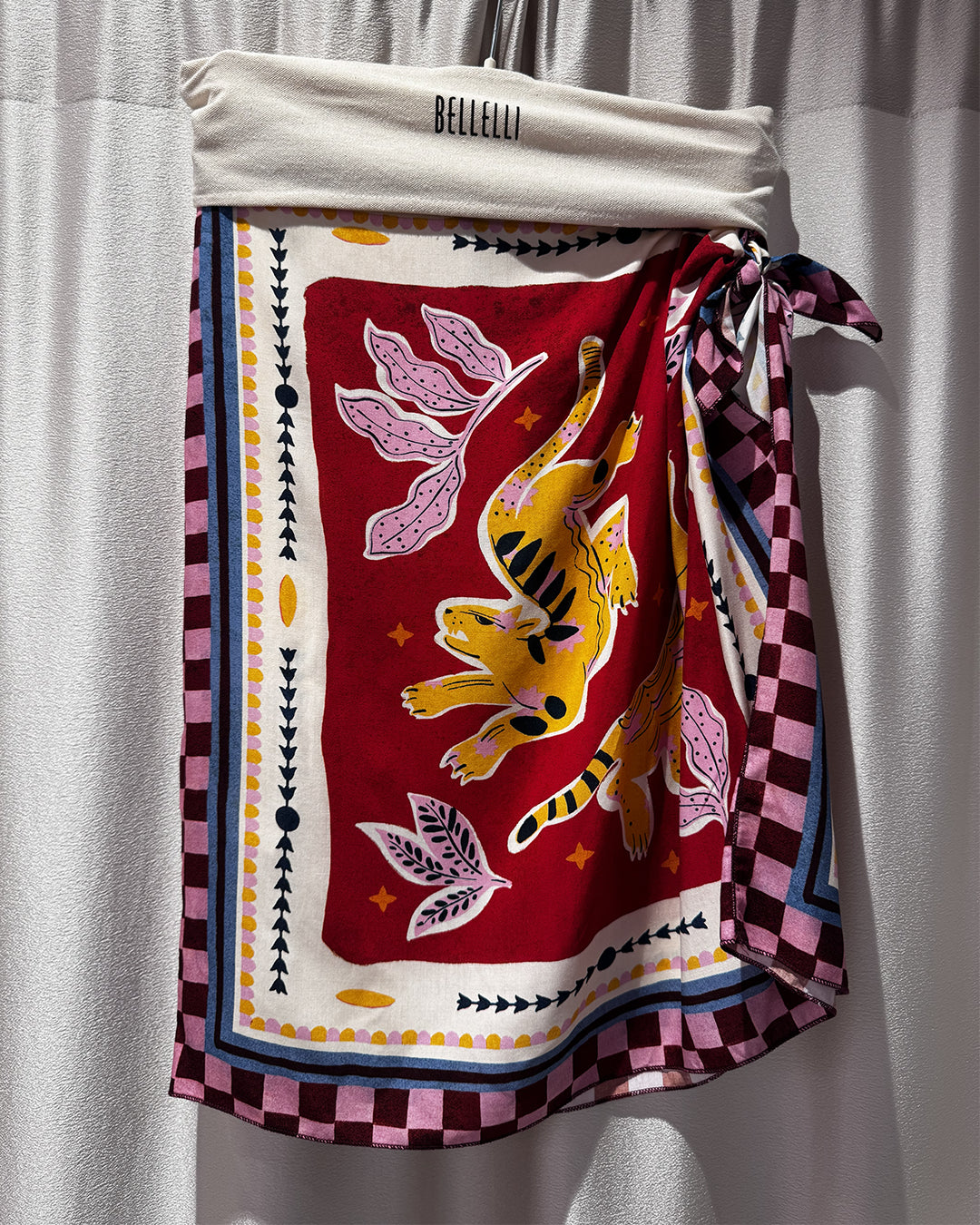 MINI PAREO FOULARD Gonne Corte