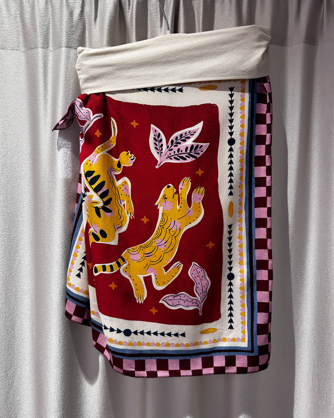 MINI PAREO FOULARD Gonne Corte