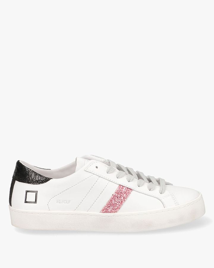 HILL LOW CALF WHITE-PETAL Sneakers stringate